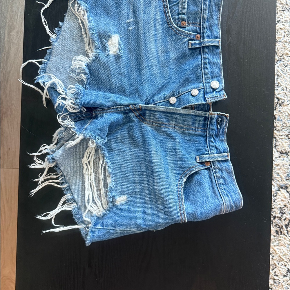 Levi's Classic Blue Denim Jeans 501s
